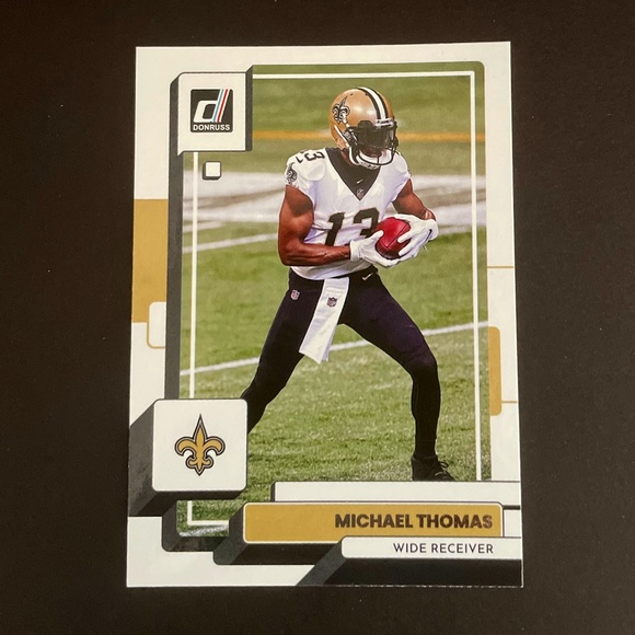 Michael Thomas: New Orleans Saints, Wide Receiver 2022 Panini Donruss #244 - Picture 1 of 2